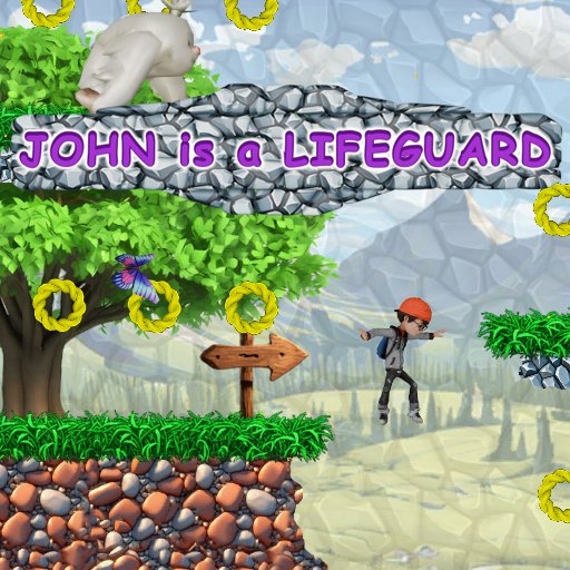 John is a Lifeguard - Action-Adventure Platformer Online