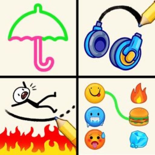 One Line Drawing 4 One Line Drawing - Play Relaxing Line Puzzle Game Online Free