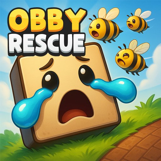 Obby Rescue 15 Play Obby Rescue – Protect Your Pup from the Bees