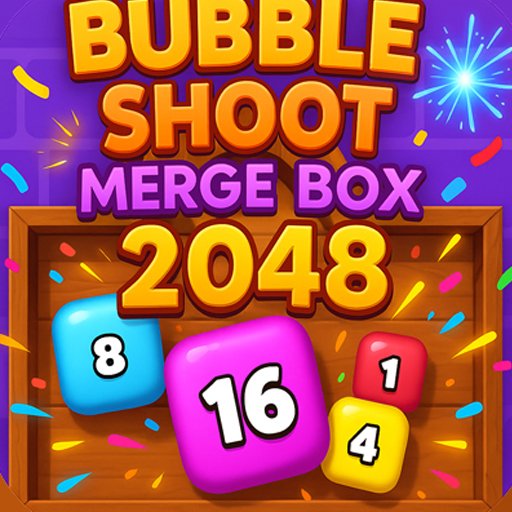 Bubble Shoot Merge Box 2048 19 Bubble Shoot Merge Box 2048 - Play Free Online Puzzle Shooter Game