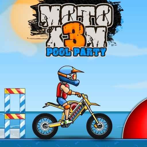 Moto X3M Pool Party Unblocked - Play Free Summer Bike Racing Game