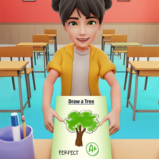 School Stories Teacher Sim - Play Free 3D School Management Game Online